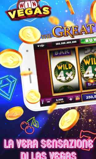 WIN Vegas Casinò: Giochi di Slot Machine 777 1
