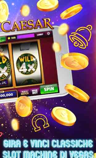 WIN Vegas Casinò: Giochi di Slot Machine 777 2