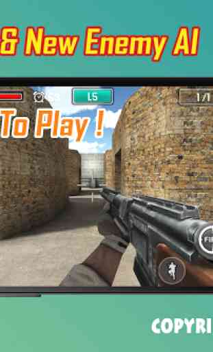 Gun Striker War - Free FPS 3