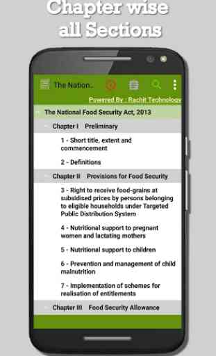 The National Food Security Act 2