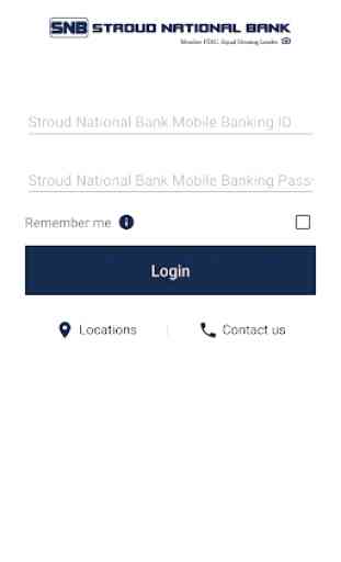 Stroud National Mobile Banking 2