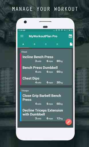 My Workout Plan - Daily Workout Planner 1