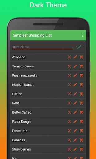 Simplest Shopping List Pro 3