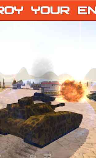 Tank Combat : Iron Forces Battlezone 4