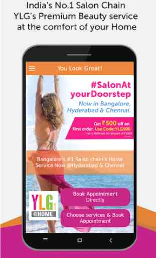 YLG @Home – Salon Beauty Services at Home 1