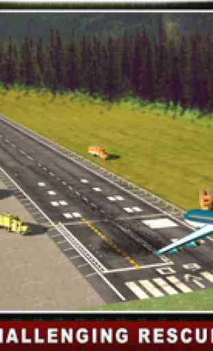 Aeroporto di soccorso camion Simulatori - Grandi campi di aviazione abilità di guida virtuali in un ambiente di traffico 3D realistica 3