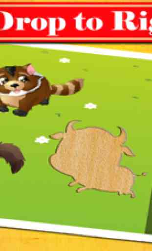 Animals Puzzle gioco per bambini e bambini - animali, fattoria e Wild 3