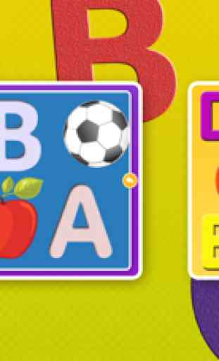 Alfabeto puzzle e giochi per i bambini gratis 2 + 3