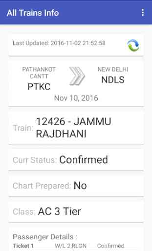All Trains Info & PNR Status - IRCTC Railway App 3