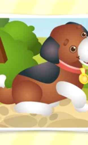 Animali Animati Puzzle per bambini da HAPPYTOUCH® 4