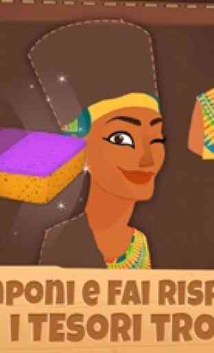 Archeologo Egitto: Giochi educativi per bambini 4