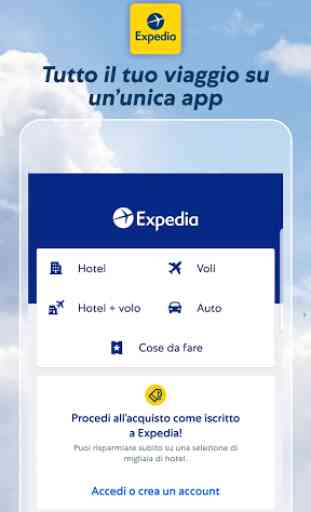 Expedia: offerte su hotel, voli e noleggio auto 1