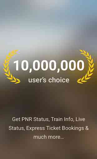 Indian Railway: IRCTC PNR Status,Where is my Train 1
