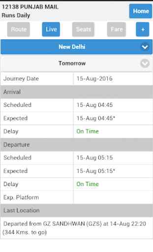 Indian Railway Time Table 3