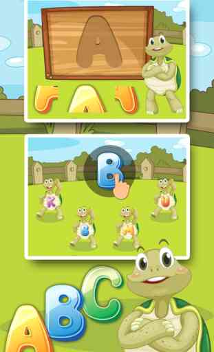 Tartaruga alfabeto per bambini -  bambini imparano le lettere e alfabeto 1