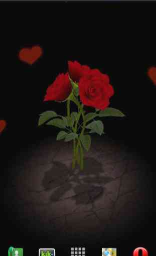 3D Rose Bouquet LWP Free 2