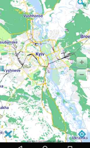 Map of Kiev offline 1