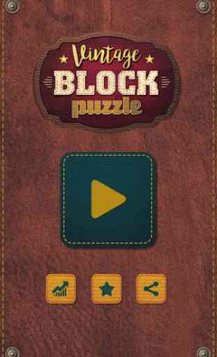 Block Puzzle Vintage-1010 fit 1