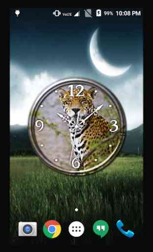 Jaguar Clock Live Wallpaper 4