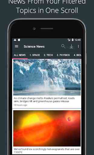 Science News Daily: Science Articles and News App  1