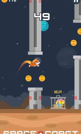 Space Corgi - Dog jumping space travel game 3