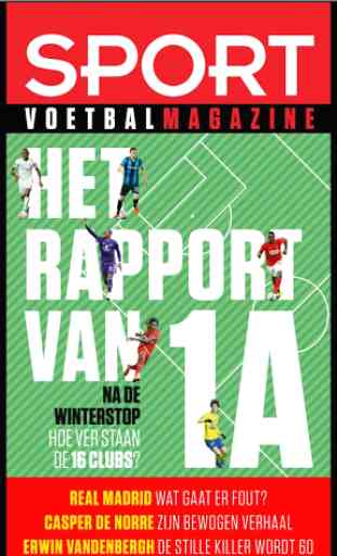 Sport/Voetbalmagazine 1