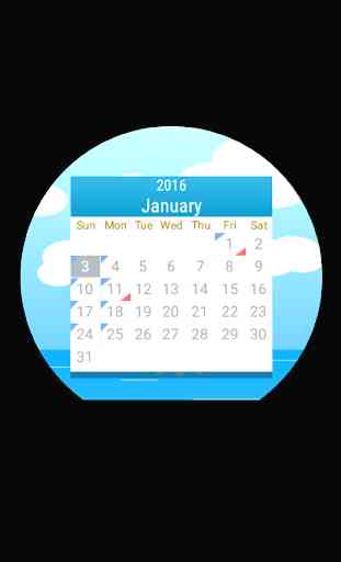 Wear Calendar 2020 (Wear OS) 1