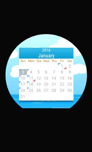 Wear Calendar 2020 (Wear OS) 4