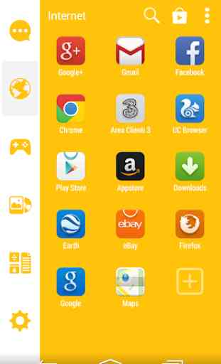 Basic Yellow Theme for Smart Launcher 3