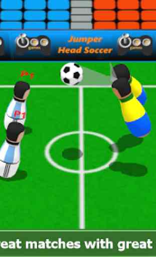 Jumper Head Soccer: 3D Physics Football 2