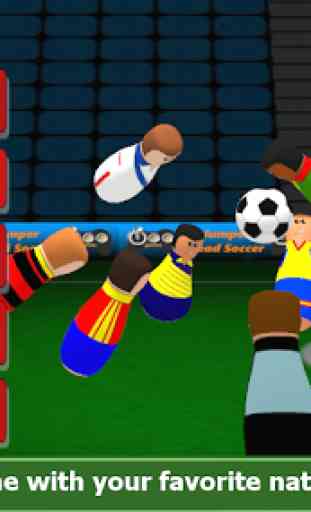 Jumper Head Soccer: 3D Physics Football 3