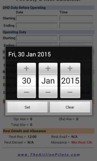 PIA Duty & Rest Calculator 2