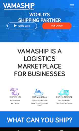 Vamaship - Logistics Platform 1