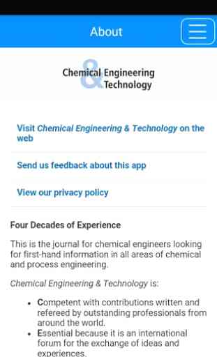Chemical Eng & Technology 1