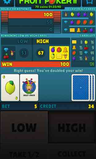 Fruit Poker II 4