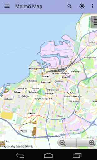 Mappa di Malmö Offline 1