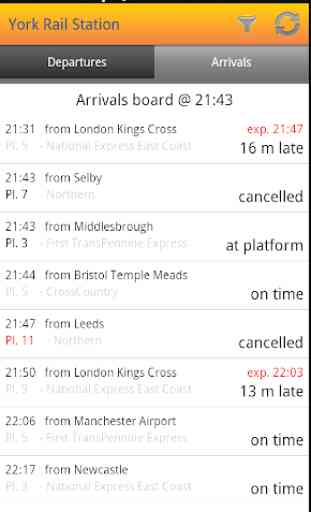 UK Train Times: Train Scout 2