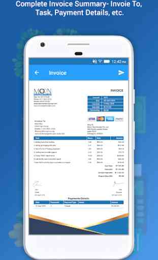 Free professional invoice app - Easy invoicing 1