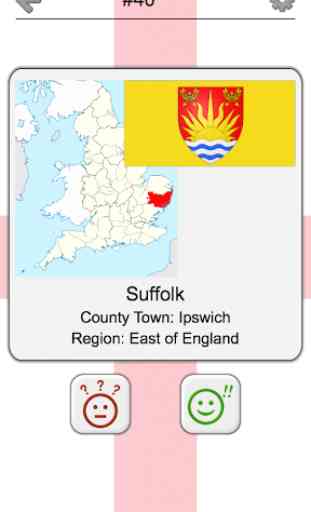 Counties of England - Quiz on county towns & flags 4
