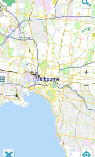 Map of Melbourne offline 1
