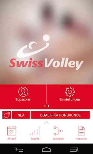 Swiss Volley Volleyball-App 1