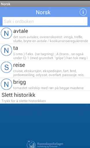 Ordnett - Norwegian Dictionary 3