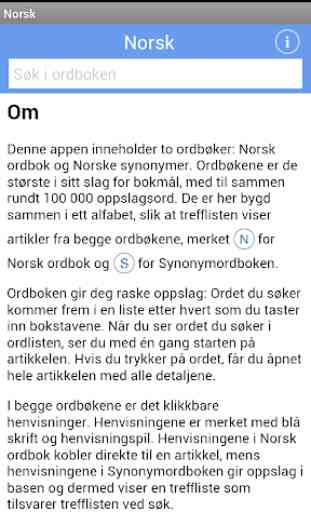 Ordnett - Norwegian Dictionary 4