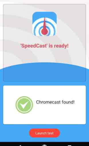 ⚡ SpeedCast - Internet speed test for Chromecast ⚡ 1