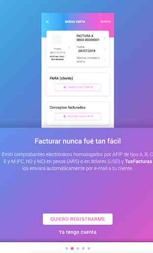 Facturador Móvil de TusFacturas.app 2