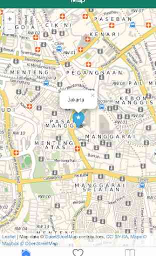 Jakarta mappa offline guida 1