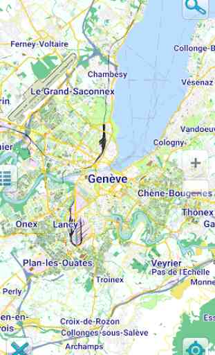 Map of Geneva offline 1