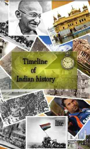 Timeline Of Indian History 1