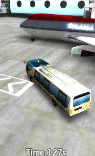 Aeroporto parcheggio bus 3D 2