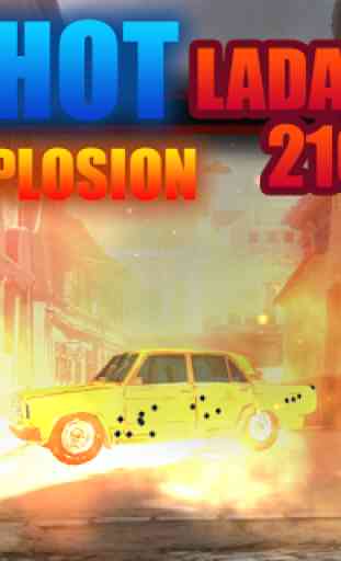 Shot Explosion LADA VAZ 2107 2